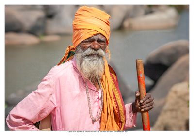Sadhu on the River Bank