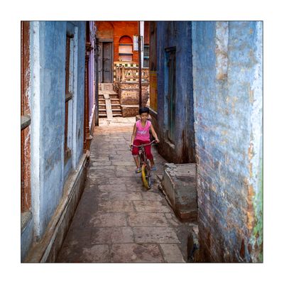 The lanes of Varanasi