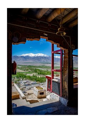 View from Lamayuru Monastery 