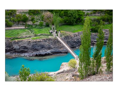 Indus's tributary - Road to Skurbuchan