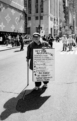 50501NYC PROTESTS APRIL 19, 2025