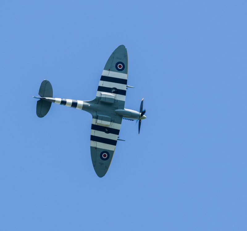 VE Day Spitfire flypast