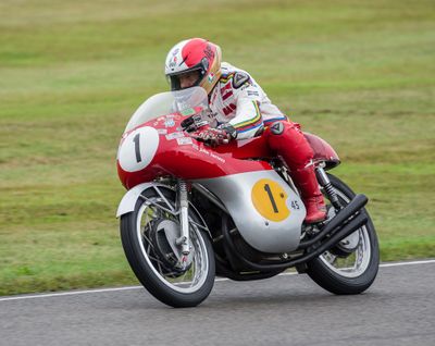 Agostini on Surtees MV Agusta