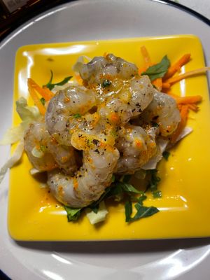 Marinated Mazzancolle orange