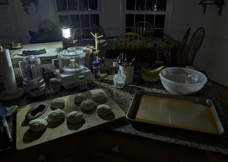 Early Morning Bialy Preparation