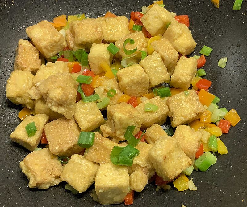 Addictive Salt and Pepper Tofu