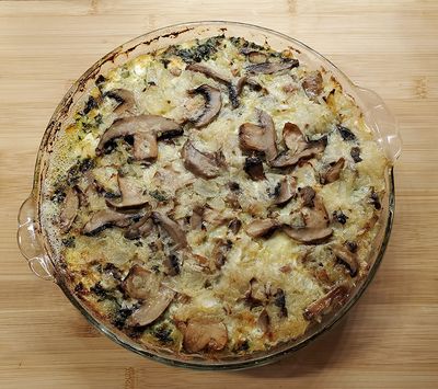 Kathy's Crustless Spinach Pie