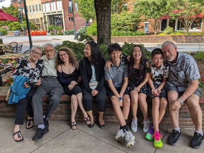 Family Visit for Bill's 90th Birthday