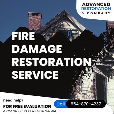 fire damage Coral Springs	 FL