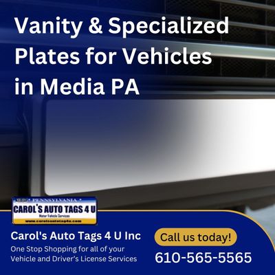 12-Vanity---Specialized-Plates-for-Vehicles-in-Media-PA