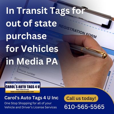 Carol's Auto Tags 4 U Inc