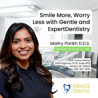 Grace Dental 828-267-1400 dentist matthews nc