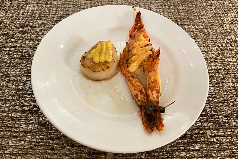 Grilled Prawn & Scallop