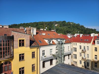 View from the Rooftop Terrace of the Hotel Julian