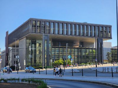 Ugly Communist Era Building in Prague's New Town