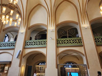 Inside the Maisel Synagogue in Prague's Historic Jewish Quarter 