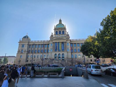 The National Museum in Prague's New Town