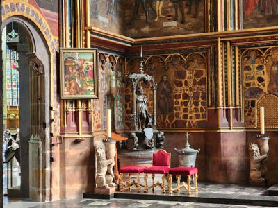 The Wenceslaus Chapel in Prague's Saint Vitus Cathedral