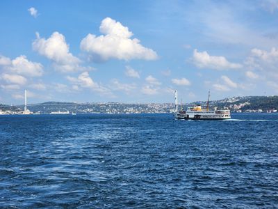 Bosphorus Scene During Lunch Cruise