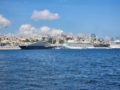Bosphorus Scene During Lunch Cruise
