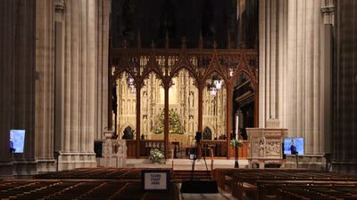 Sacristy inside the Cathedral 