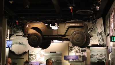 WWII Jeep at the Museum of Contemporary History