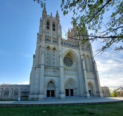 National Cathedral located on 57 acres. 
