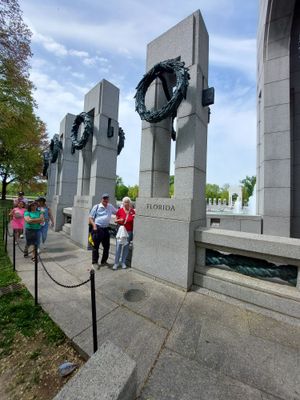 Florida Marker at WWII Memorial