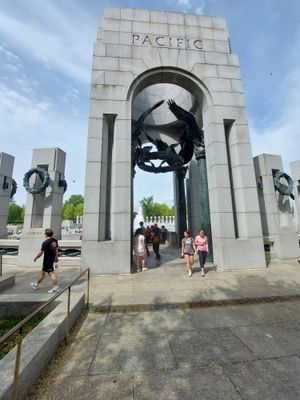 Pacific Memorial at WWII Monument