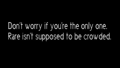 note to self - don't worry if are the only one.jpg