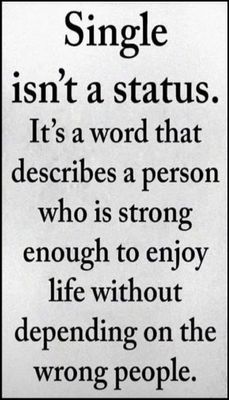 relationships - v - single isn't a status.jpg