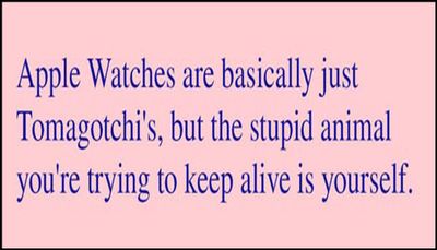 funny - Apple watches are basically.jpg