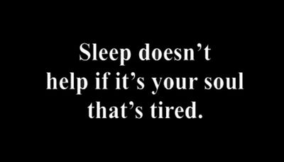 sleep - sleep doesn't help if it's your.jpg