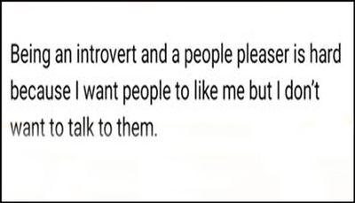 Alone/Introvert