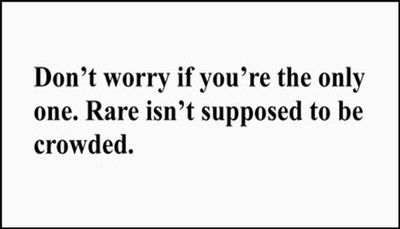note to self - don't worry if you're the only.jpg
