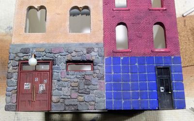 Pictures of my underconstruction shelf type layout