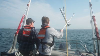 launching the sonar