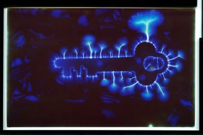 Instant Kirlian photo
