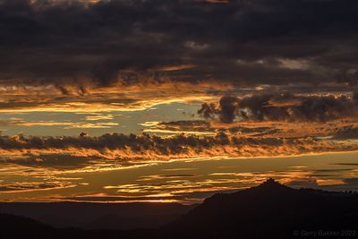 Sierra de Andújar sunset