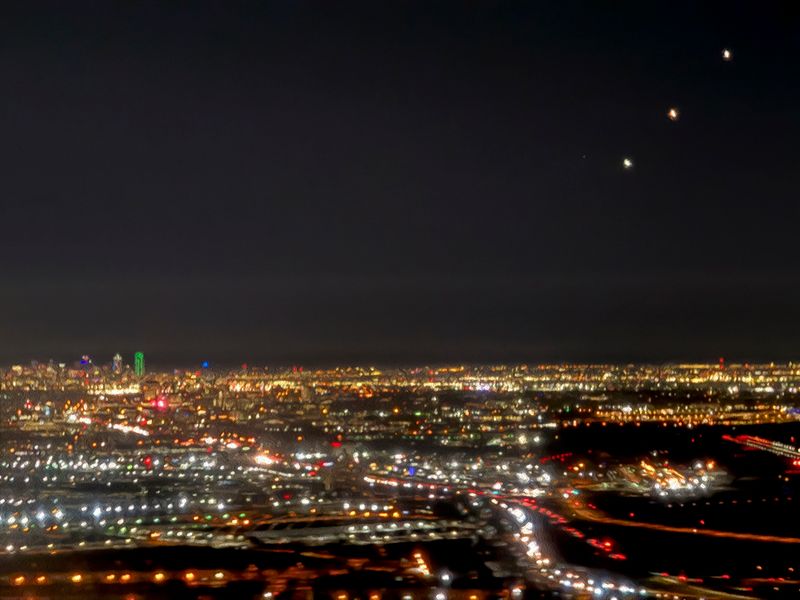 Arribando a Dallas.