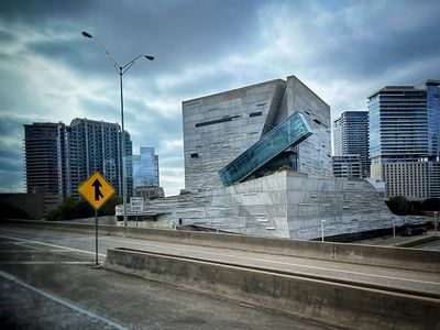 The Perot Museum of Nature and Science.