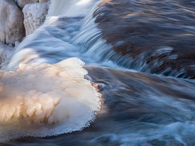 Ice on the Waterfall