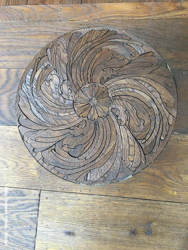 Kasteel Ruurlo, ingelegde vloer - Castle Ruurlo, floor inlays