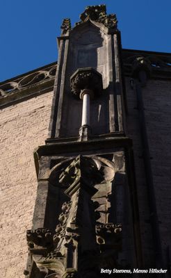 Deventer: Detail van de Lebuïnis kerk