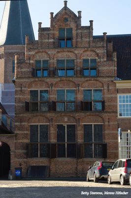 Zutphen: een van de oudste huizen, aan het eind van de Zaadmarkt
