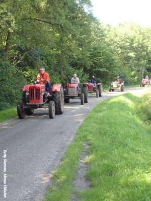 Trekkertocht op de Oosterveldsweg