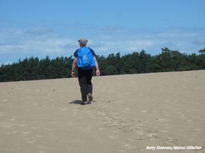 Op de zandvlakte - On the sandy plain