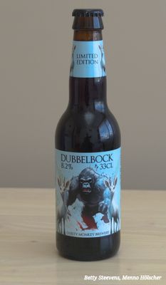 Dubbelbock van de/by the Guilty Monkey Brewery