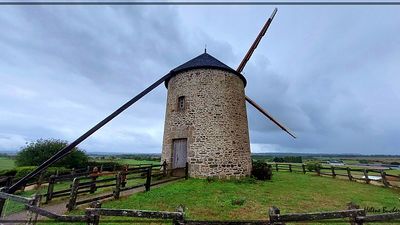 le moulin de Moidrey, Pontorson - France 