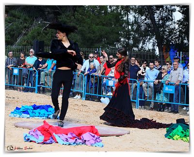 Feria San Isidro 2025 en Castalla, exhibicin ecuestre ''La doma en el aire''